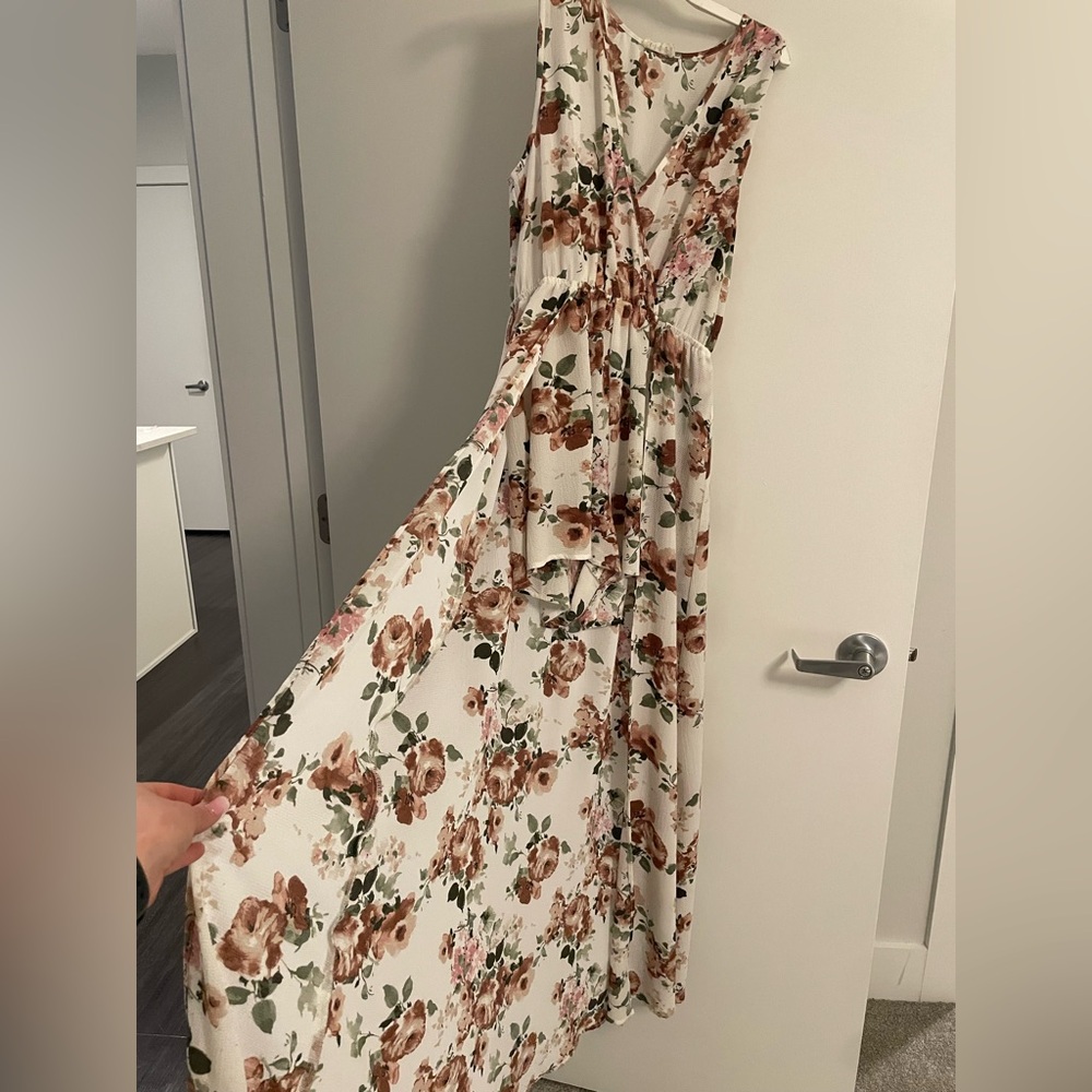 Floral Maxi romper